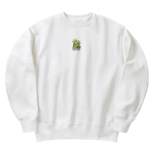 ホワイトスネイクちゃん Heavyweight Crew Neck Sweatshirt