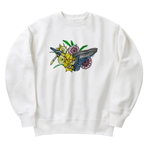 海の母 Heavyweight Crew Neck Sweatshirt