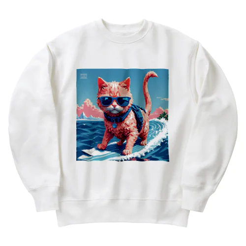 サーファーキャット Heavyweight Crew Neck Sweatshirt