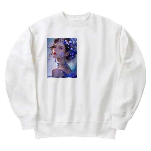 ブルーの宝石を身につけて　ラフルール　1859 Heavyweight Crew Neck Sweatshirt