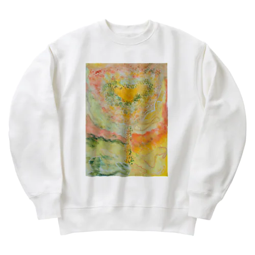 マーイルマアントス꒰世界花꒱ Heavyweight Crew Neck Sweatshirt