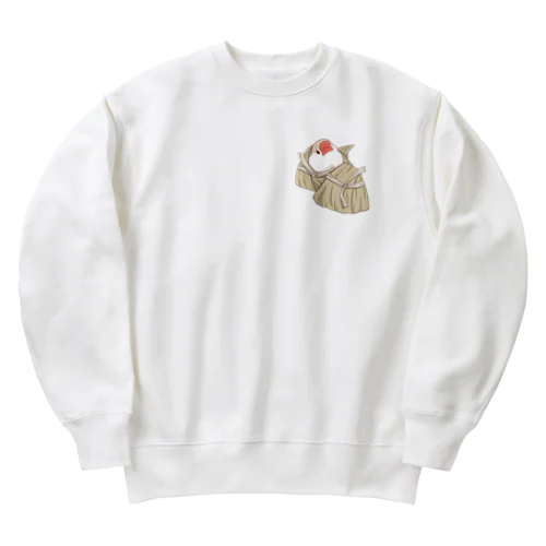 新潟の文鳥 Heavyweight Crew Neck Sweatshirt