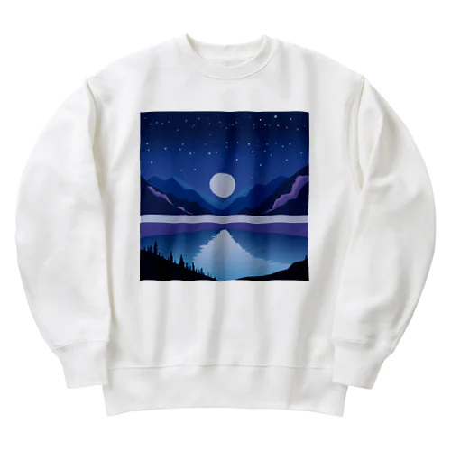 Midnight Lake Heavyweight Crew Neck Sweatshirt