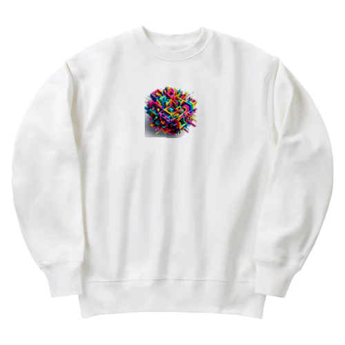 立体 Heavyweight Crew Neck Sweatshirt