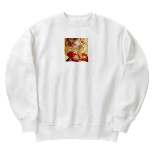 金の光に輝く赤い姫 Marsa 106 Heavyweight Crew Neck Sweatshirt