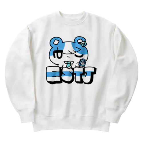 16性格タコちゃんず ESTJ Heavyweight Crew Neck Sweatshirt