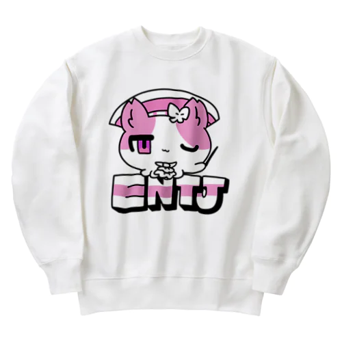 16性格タコちゃんず ENTJ Heavyweight Crew Neck Sweatshirt