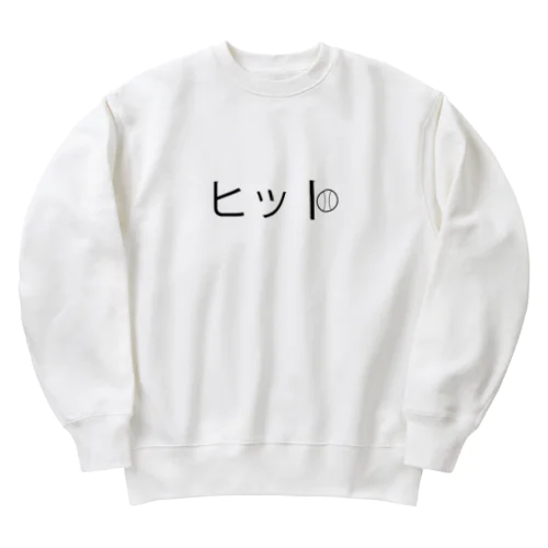 ヒット Heavyweight Crew Neck Sweatshirt