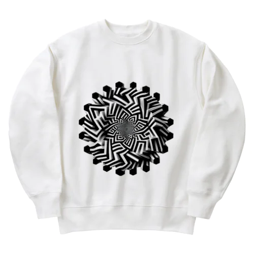 目が回る Heavyweight Crew Neck Sweatshirt