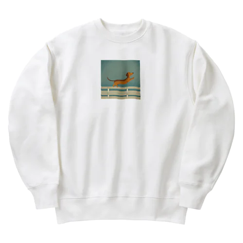 柵越えダックス Heavyweight Crew Neck Sweatshirt