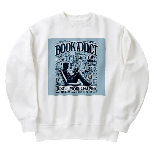 読書の秋 Heavyweight Crew Neck Sweatshirt