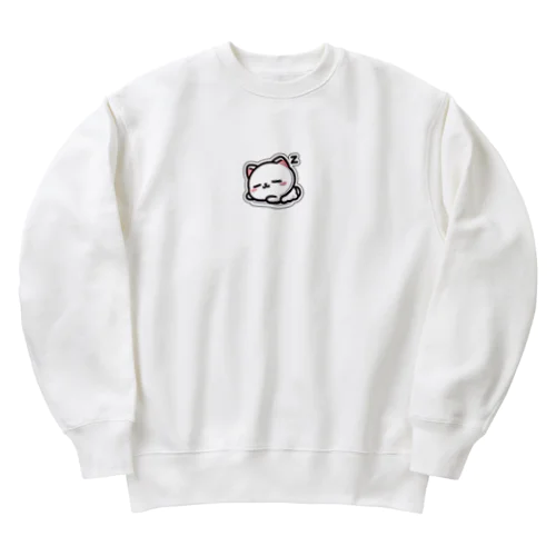 ふわふわの毛並みにうっとり Heavyweight Crew Neck Sweatshirt