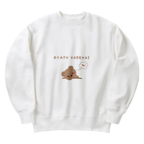 OYATU TABETAI BEAR Heavyweight Crew Neck Sweatshirt