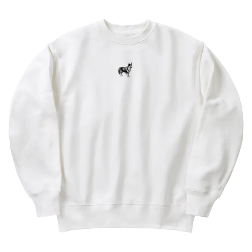 シェットランドシープドッグ Heavyweight Crew Neck Sweatshirt