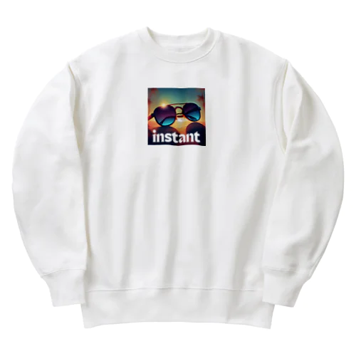 instantサングラス Heavyweight Crew Neck Sweatshirt