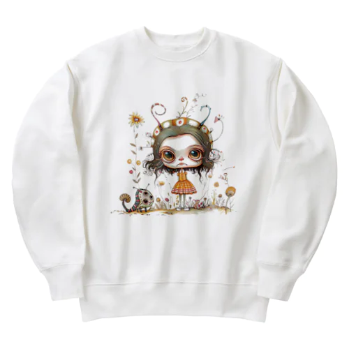 キャタ子 Heavyweight Crew Neck Sweatshirt