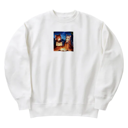 猫耳姉妹 Heavyweight Crew Neck Sweatshirt