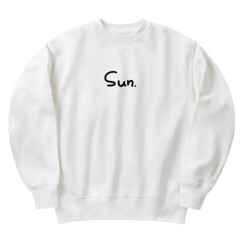 Sun. Heavyweight Crew Neck Sweatshirt