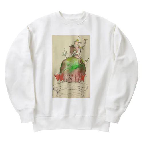 妖精 Heavyweight Crew Neck Sweatshirt