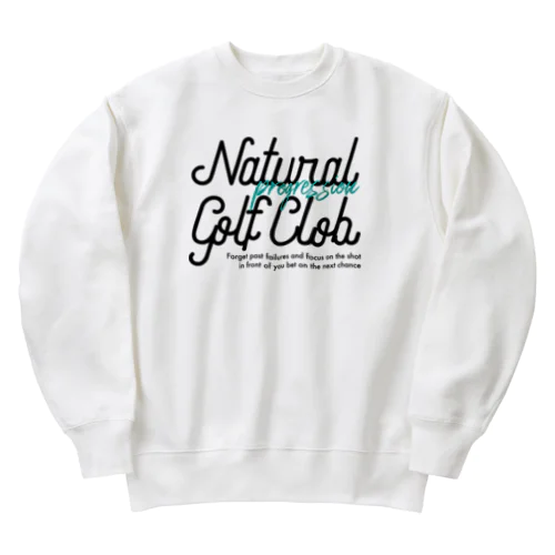 natural golf club Heavyweight Crew Neck Sweatshirt