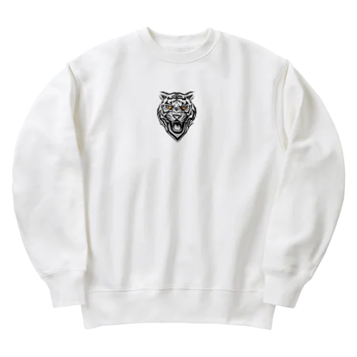 脅威の虎 Heavyweight Crew Neck Sweatshirt