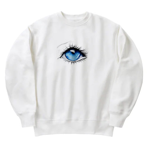 綺麗な瞳 Heavyweight Crew Neck Sweatshirt