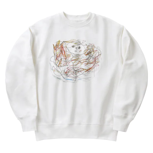 ねぷた絵 Heavyweight Crew Neck Sweatshirt