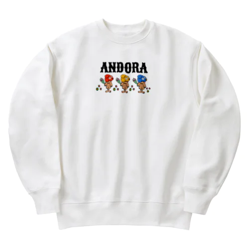 ANDORA DOGS Heavyweight Crew Neck Sweatshirt