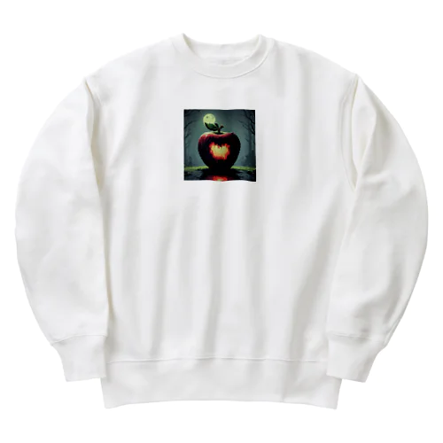 This is a Apple　3 Heavyweight Crew Neck Sweatshirt