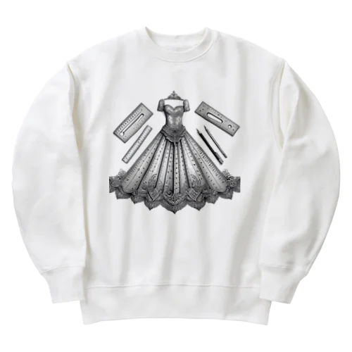 定規の女王 ウェディング Heavyweight Crew Neck Sweatshirt