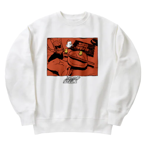 Chicken Drunker Heavyweight Crew Neck Sweatshirt