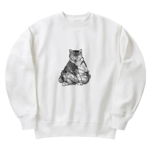 フランスの美女のように描いて Heavyweight Crew Neck Sweatshirt