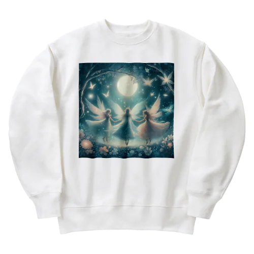 妖精たちの秘密の魔法　 Heavyweight Crew Neck Sweatshirt