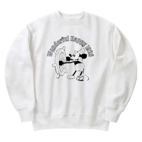 ハッピーマウス Heavyweight Crew Neck Sweatshirt