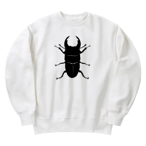 オオクワガタ Heavyweight Crew Neck Sweatshirt