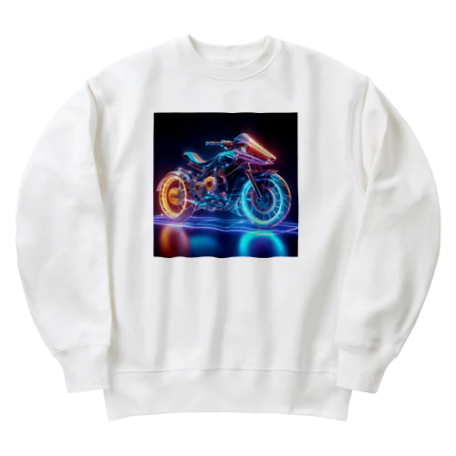 バイクホログラム Heavyweight Crew Neck Sweatshirt