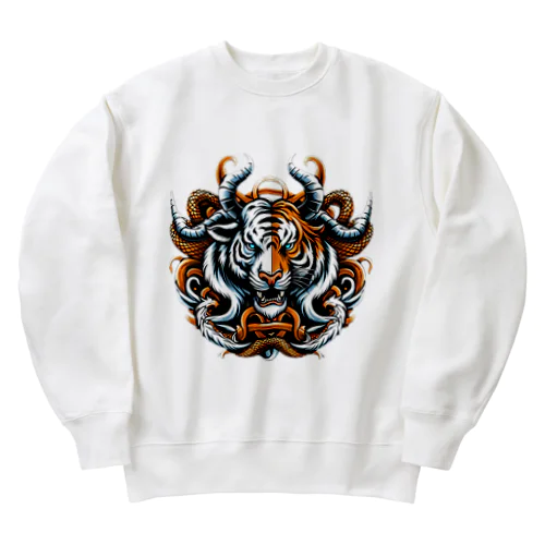 虎牛大王 Heavyweight Crew Neck Sweatshirt