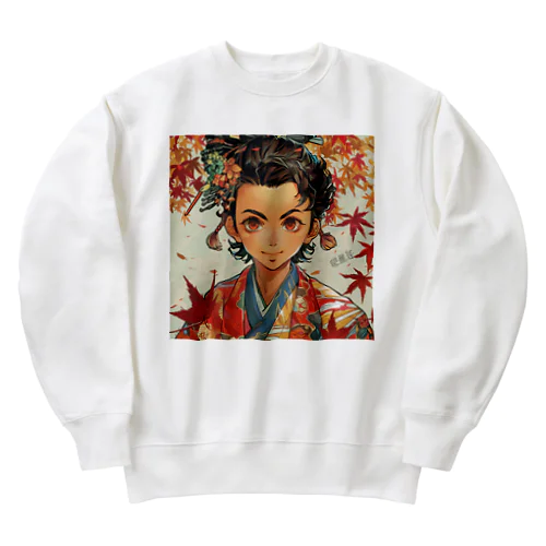 端午の節句　Tomoe bb 2712 Heavyweight Crew Neck Sweatshirt