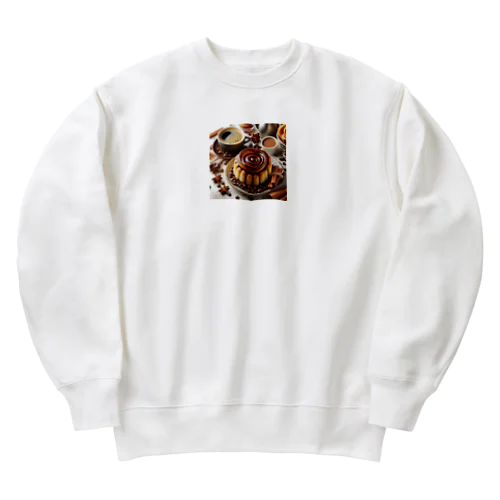 香り高いコーヒーの贅沢コンビネーション✨ Heavyweight Crew Neck Sweatshirt