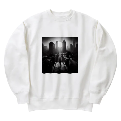 街を見下ろす Heavyweight Crew Neck Sweatshirt