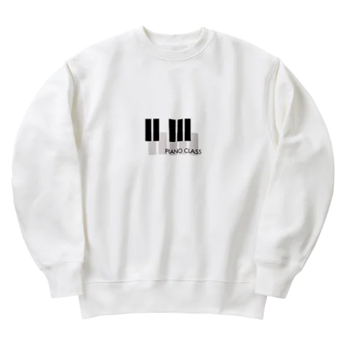 けんばんくんPIANO CLASS Heavyweight Crew Neck Sweatshirt