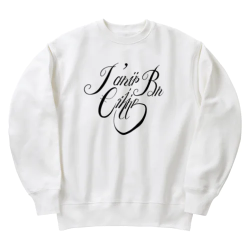 なんでやねん もうええわ Heavyweight Crew Neck Sweatshirt