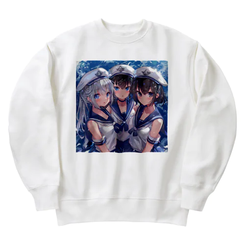 AIアイドル・メタバース　Tomoe bb 2712 Heavyweight Crew Neck Sweatshirt