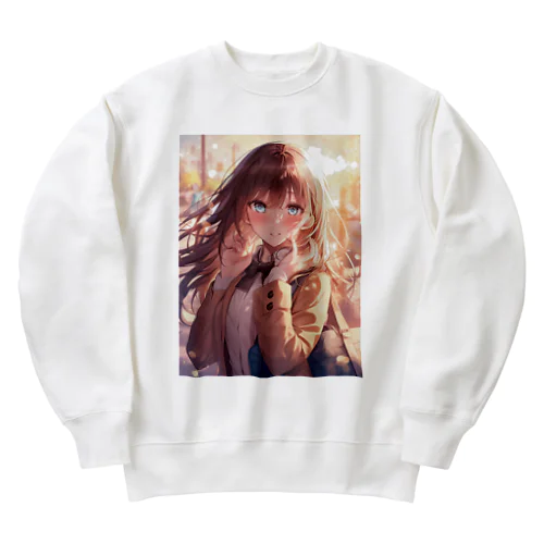 少女の恋思い　なでしこ1478 Heavyweight Crew Neck Sweatshirt