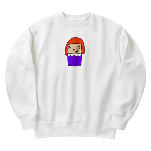 四角いちゃん Heavyweight Crew Neck Sweatshirt