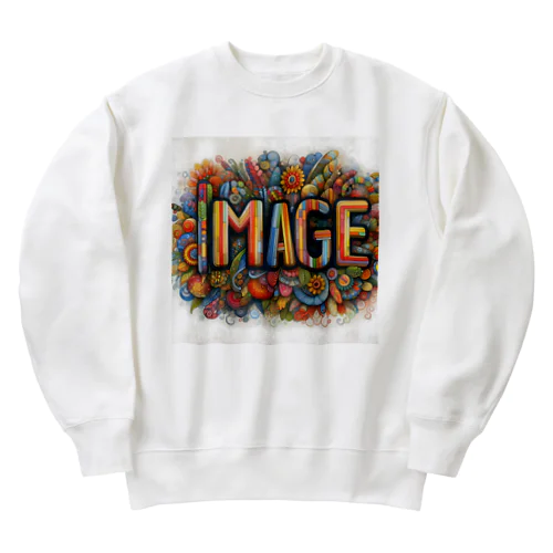 image画像のグッズです。 Heavyweight Crew Neck Sweatshirt