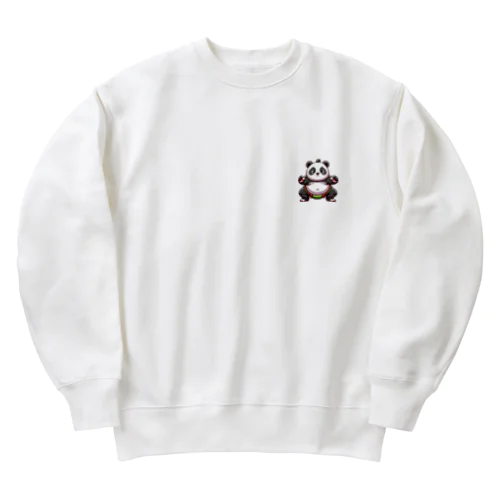 相撲パンダ Heavyweight Crew Neck Sweatshirt