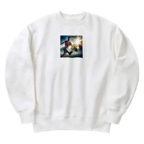 サッカーの醍醐味 Heavyweight Crew Neck Sweatshirt