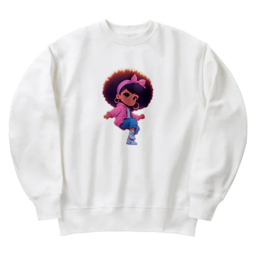 Baby-Ｂ Heavyweight Crew Neck Sweatshirt