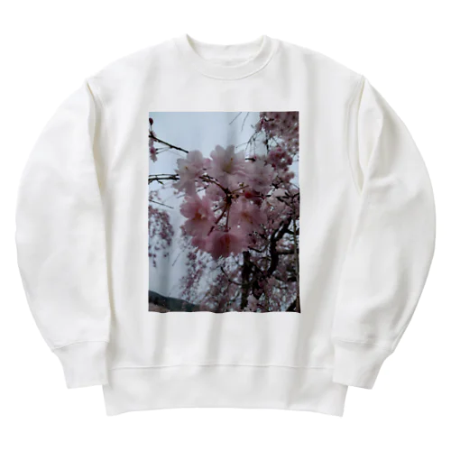 さくら満開 Heavyweight Crew Neck Sweatshirt